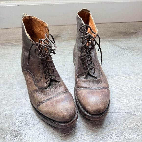 Frye Men Bowery Bal Laced Up Shoes (11D) Brown 3480529 main image 2